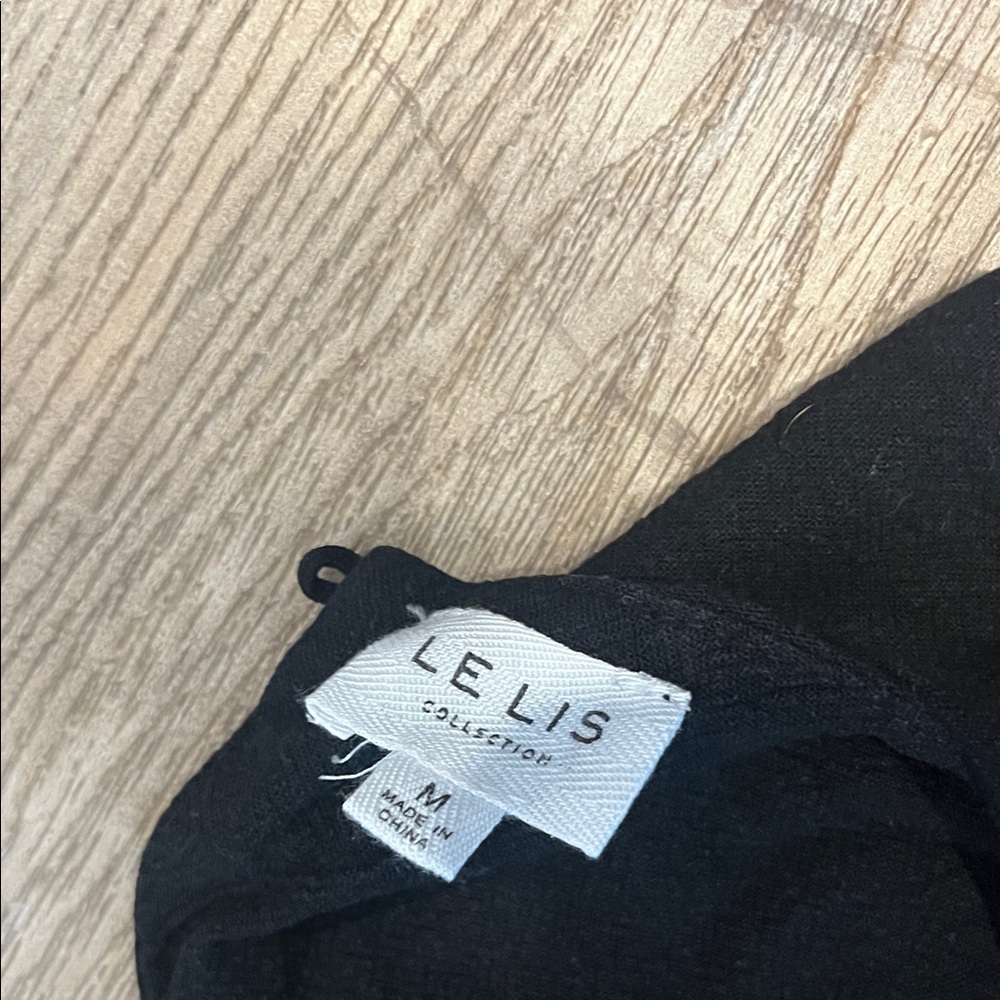 Le Lis Black Asymmetrical Dress - Picture 2 of 4